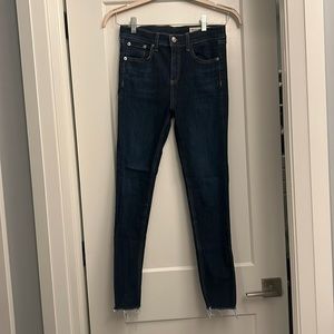 Rag & Bone high rise skinny jeans - size 26
